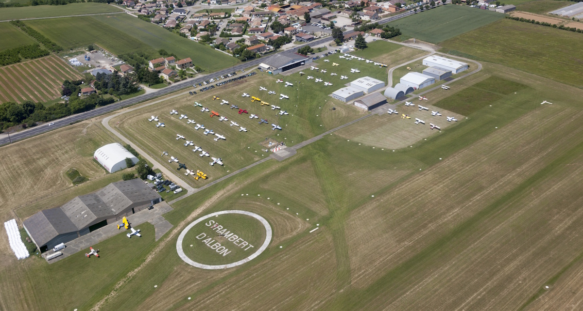 Vue aérienne plateforme LFLR